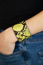Load image into Gallery viewer, The Rest Is HIss-tory - Yellow - Paparazzi Accessories