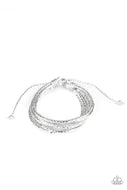 Glitter-tastic! - Silver - Paparazzi Accessories