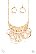 Metro Eclipse - Gold - Paparazzi Accessories