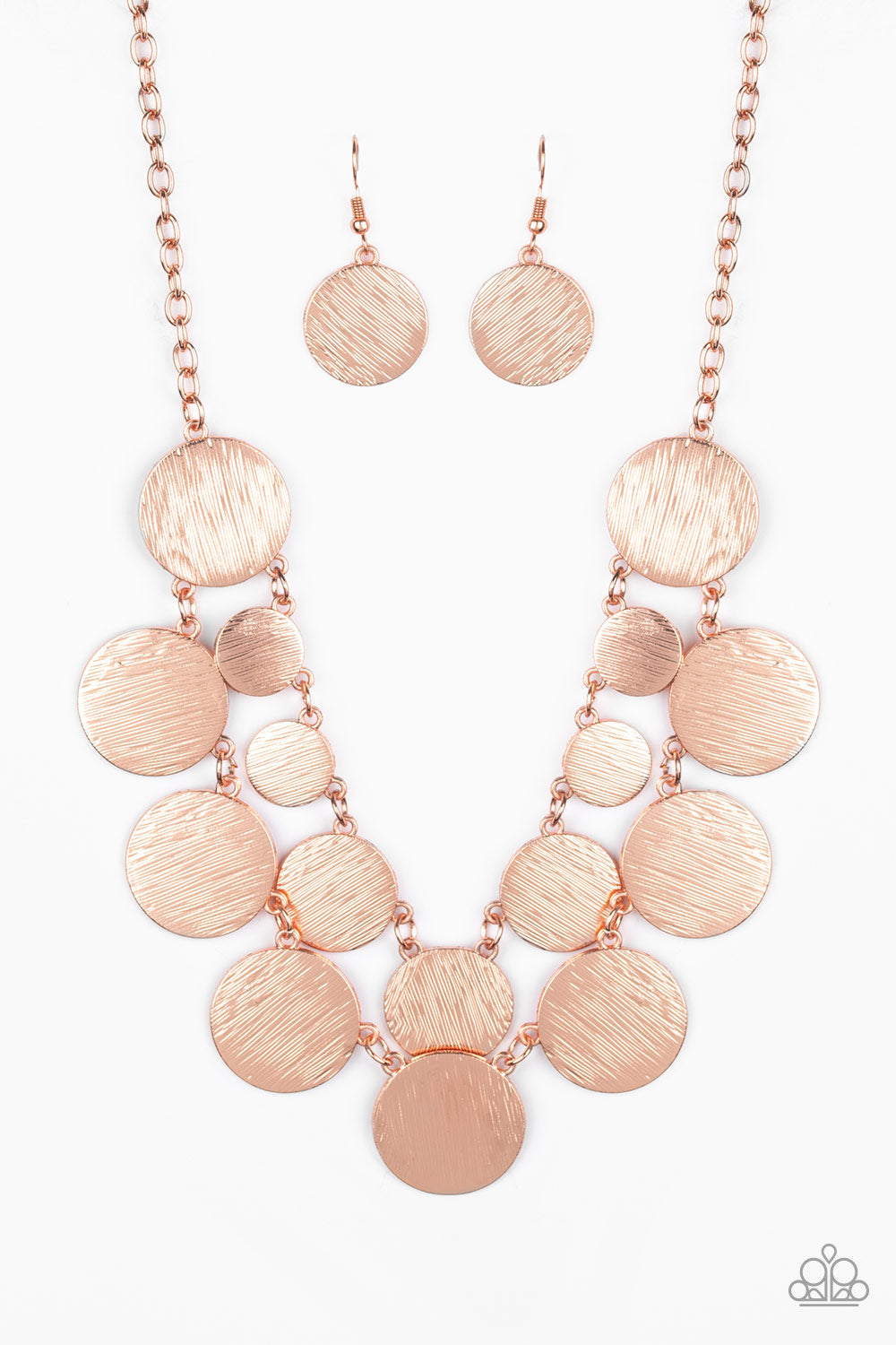 Stop and Reflect - Copper - Paparazzi Accessories