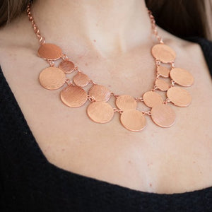 Stop and Reflect - Copper - Paparazzi Accessories