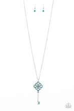 Load image into Gallery viewer, Unlocked - Blue - Paparazzi Accessories