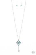 Unlocked - Blue - Paparazzi Accessories