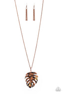 Prismatic Palms - Copper - Paparazzi Accessories