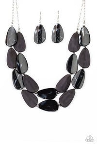 Colorfully Calming - Black - Paparazzi Accessories