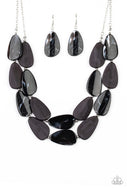 Colorfully Calming - Black - Paparazzi Accessories