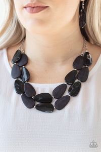 Colorfully Calming - Black - Paparazzi Accessories