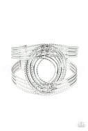 Rustic Coils - Silver - Paparazzi Accessories