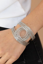 Load image into Gallery viewer, Rustic Coils - Silver - Paparazzi Accessories