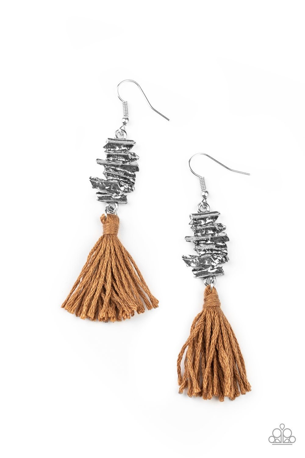 Tiki Tassel - Brown - Paparazzi Accessories
