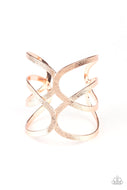 Crossing The Finish Line - Rose Gold - Paparazzi Accessories