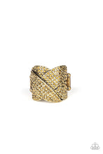 Load image into Gallery viewer, Scandalous Shimmer - Brass - Paparazzi Accessories