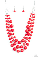 Everyone Scatter! - Red - Paparazzi Accessories