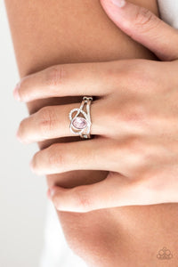 Paparazzi No HEART-Strings Attached - Pink - Paparazzi Accessories