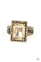 Load image into Gallery viewer, Utmost Prestige - Brass - Paparazzi Accessories