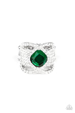 Load image into Gallery viewer, Triple Crown Twinkle - Green - Paparazzi Accessories