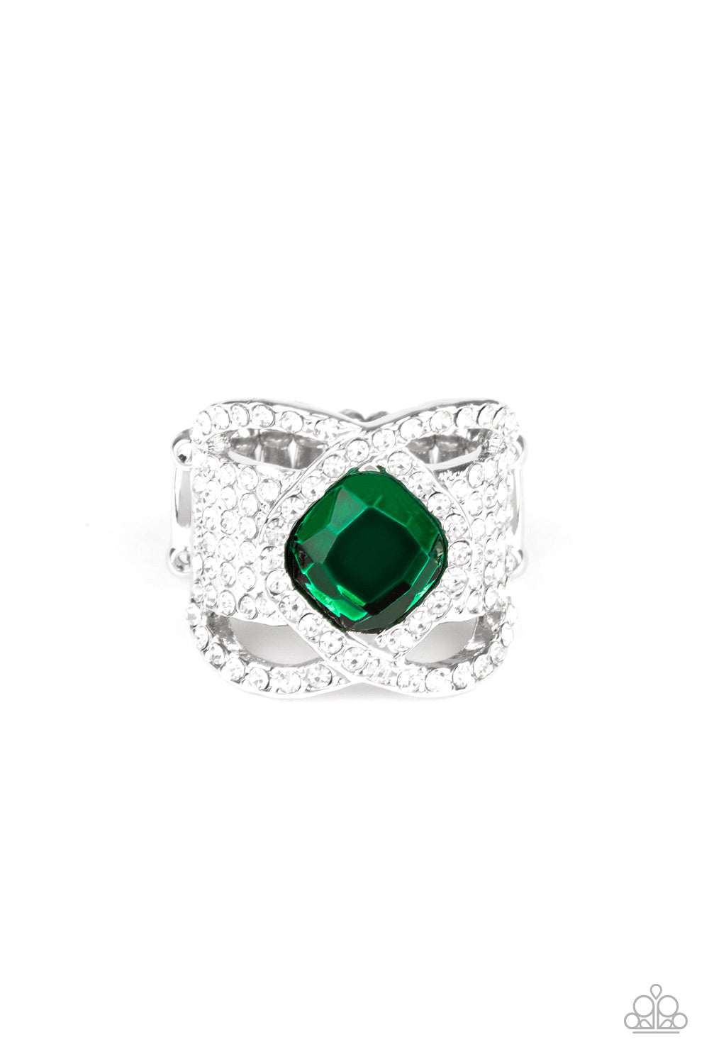 Triple Crown Twinkle - Green - Paparazzi Accessories