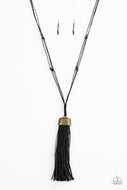 Brush It Off - Brass - Paparazzi Accessories