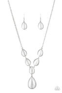 Dewy Decadence - White - Paparazzi Accessories