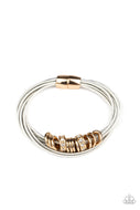 Magnetically Metro - Gold - Paparazzi Accessories
