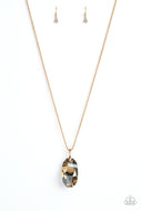 Gemstone Grandeur - Gold - Paparazzi Accessories