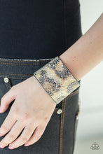 Load image into Gallery viewer, Serpent Shimmer - Silver - Paparazzi Accessories