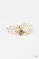 Vintage Collision - Gold - Paparazzi Accessories