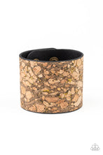 Load image into Gallery viewer, Cork Congo - Brass - Paparazzi Accessories