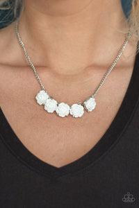 Garden Party Posh - White - Paparazzi Accessories
