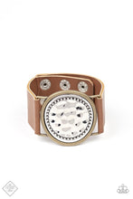 Load image into Gallery viewer, Hold On To Your Buckle - Brown - Paparazzi Accessories