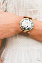 Load image into Gallery viewer, Hold On To Your Buckle - Brown - Paparazzi Accessories
