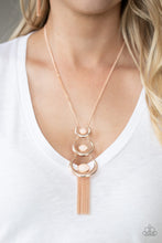 Load image into Gallery viewer, As MOON As I Can - Rose Gold - Paparazzi Accessories