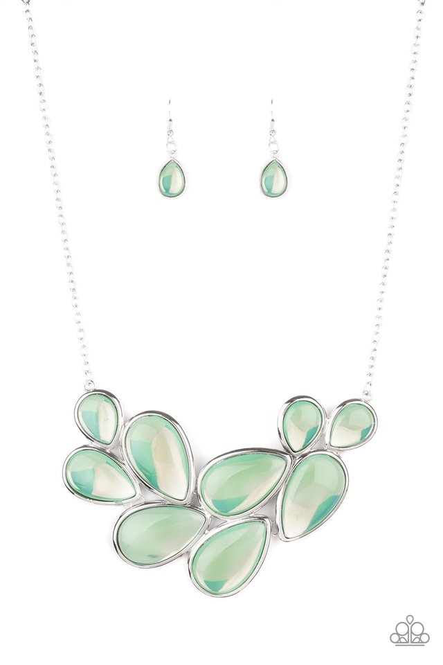 Iridescently Irresistible - Green - Paparazzi Accessories