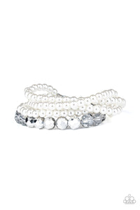 Refined Renegade - White - Paparazzi Accessories