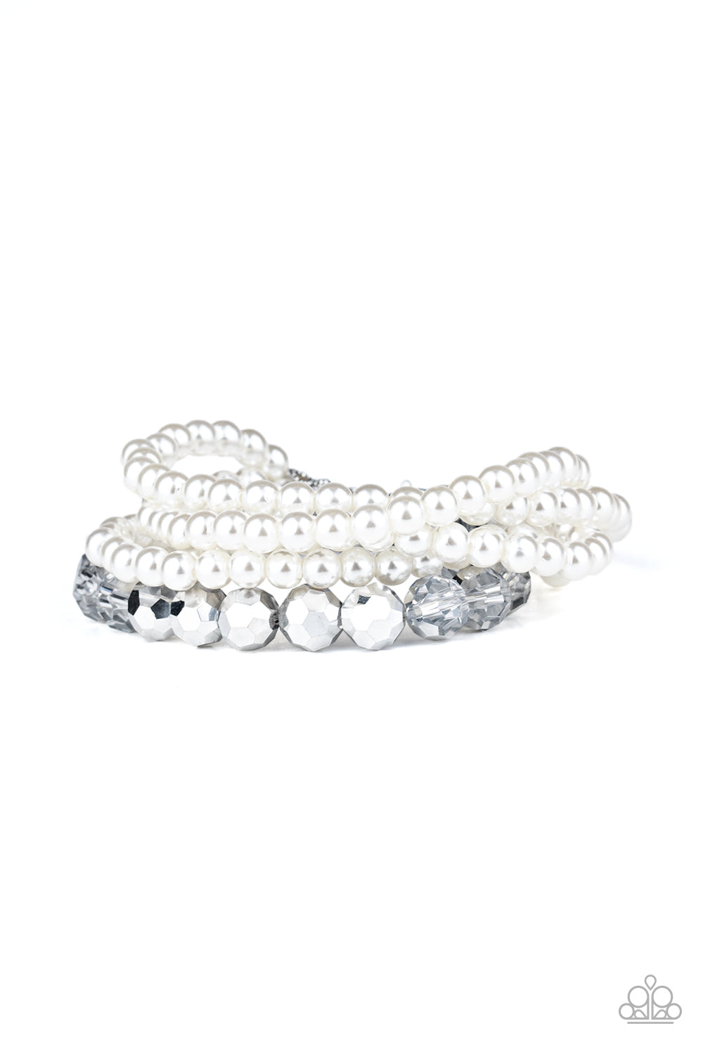 Refined Renegade - White - Paparazzi Accessories