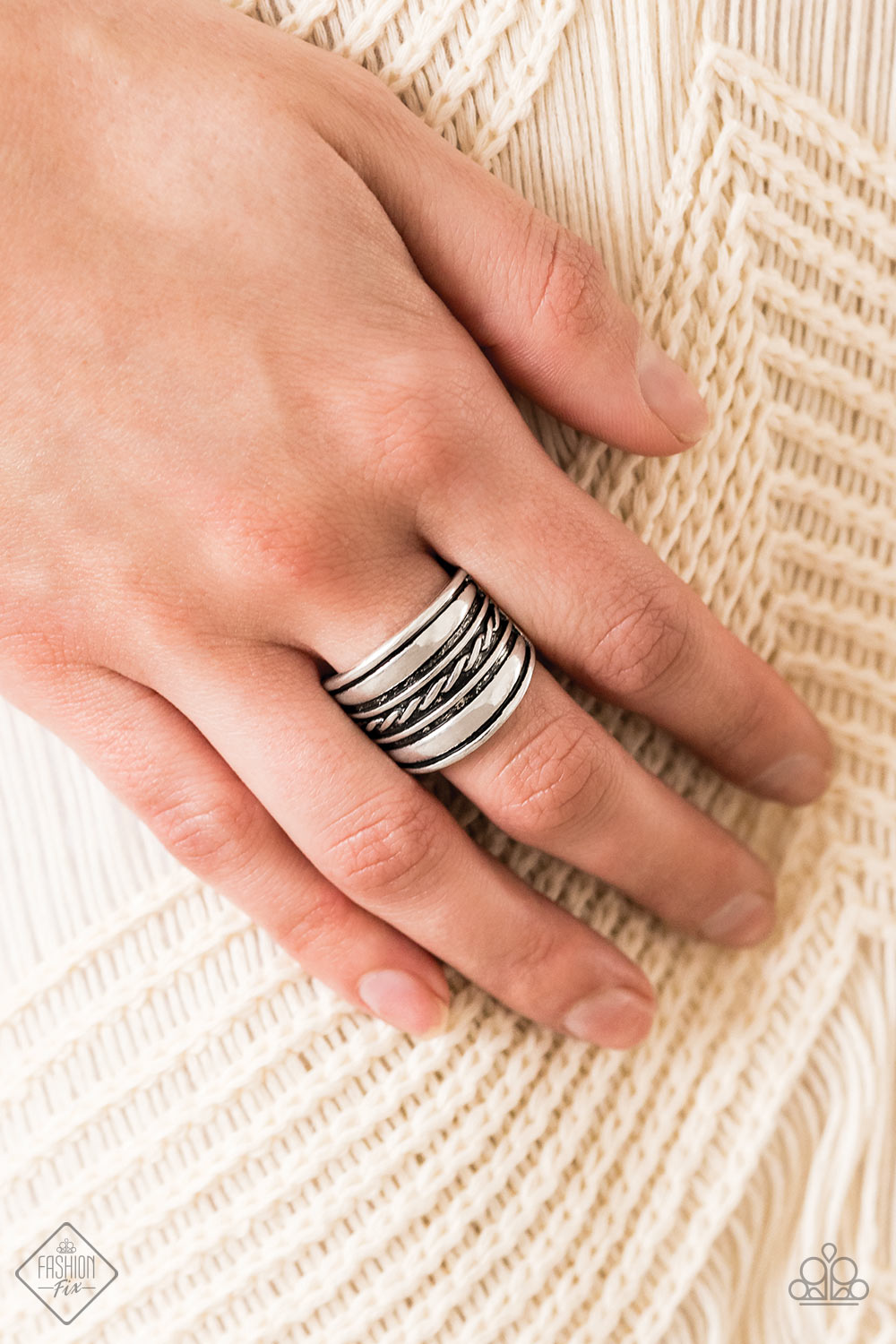Let it LAYER - Silver - Paparazzi Accessories