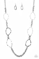 Abstract Artifact - Black - Paparazzi Accessories