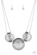 Gladiator Glam - Silver - Paparazzi Accessories
