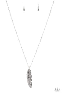 Soaring High - Silver - Paparazzi Accessories