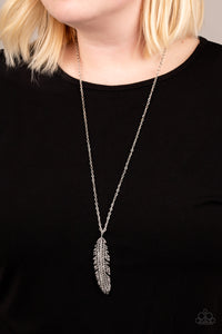 Soaring High - Silver - Paparazzi Accessories