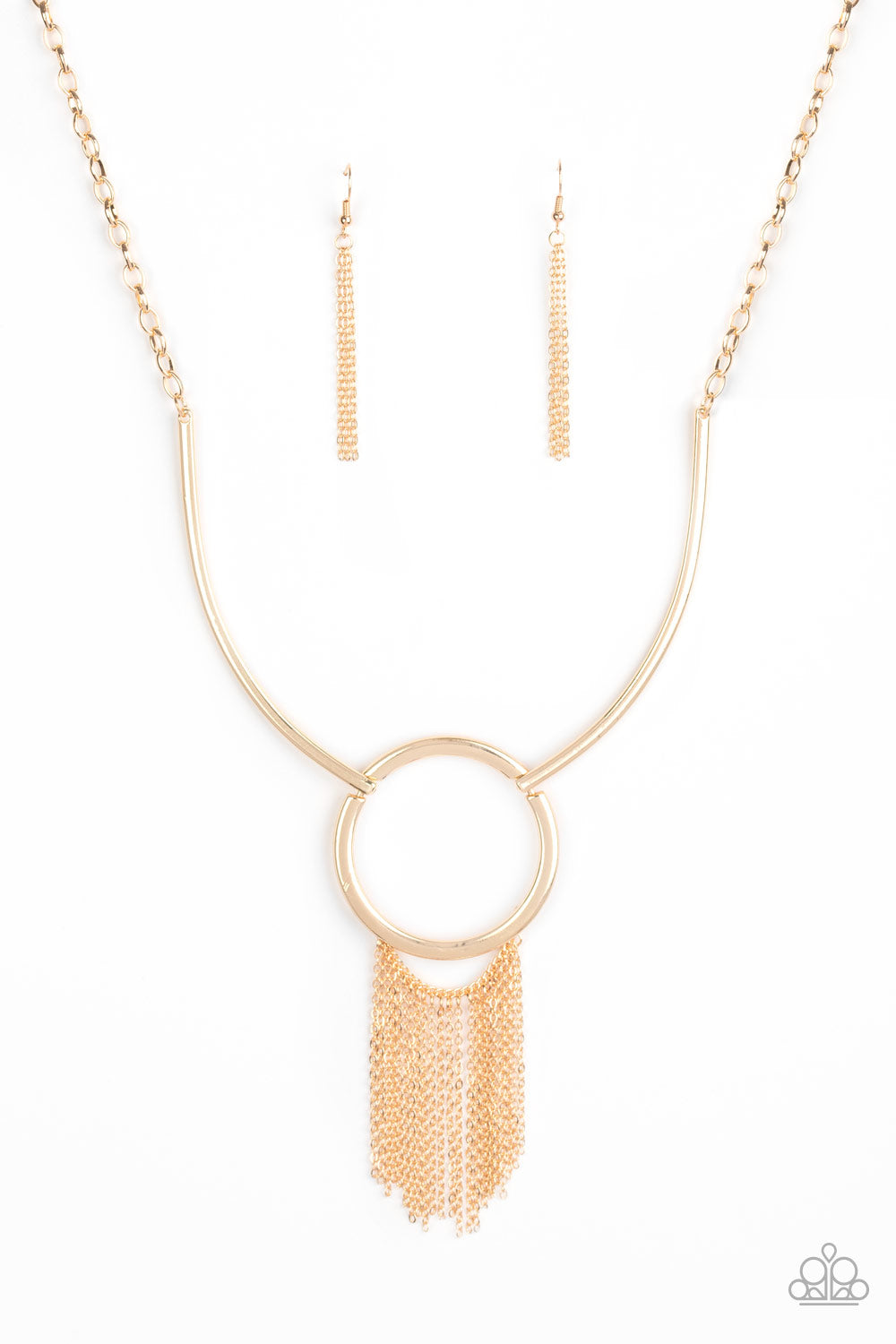Pharaoh Paradise - Gold - Paparazzi Accessories