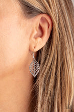 Load image into Gallery viewer, Just Be-LEAF - Silver - Paparazzi Accessories