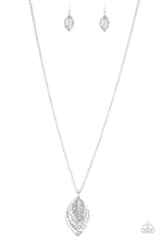 Load image into Gallery viewer, Just Be-LEAF - Silver - Paparazzi Accessories