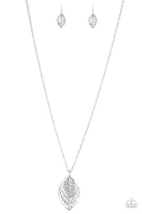 Just Be-LEAF - Silver - Paparazzi Accessories
