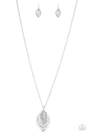 Just Be-LEAF - Silver - Paparazzi Accessories