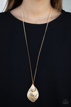 Load image into Gallery viewer, Changing Leaves - Gold - Paparazzi Accessories