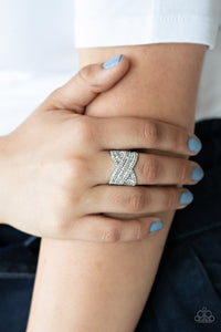 Girl Boss Glitter - White - Paparazzi Accessories