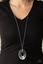 Load image into Gallery viewer, Dizzying Decor - Silver - Paparazzi Accessories