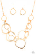 Salvage Yard - Gold - Paparazzi Accessories