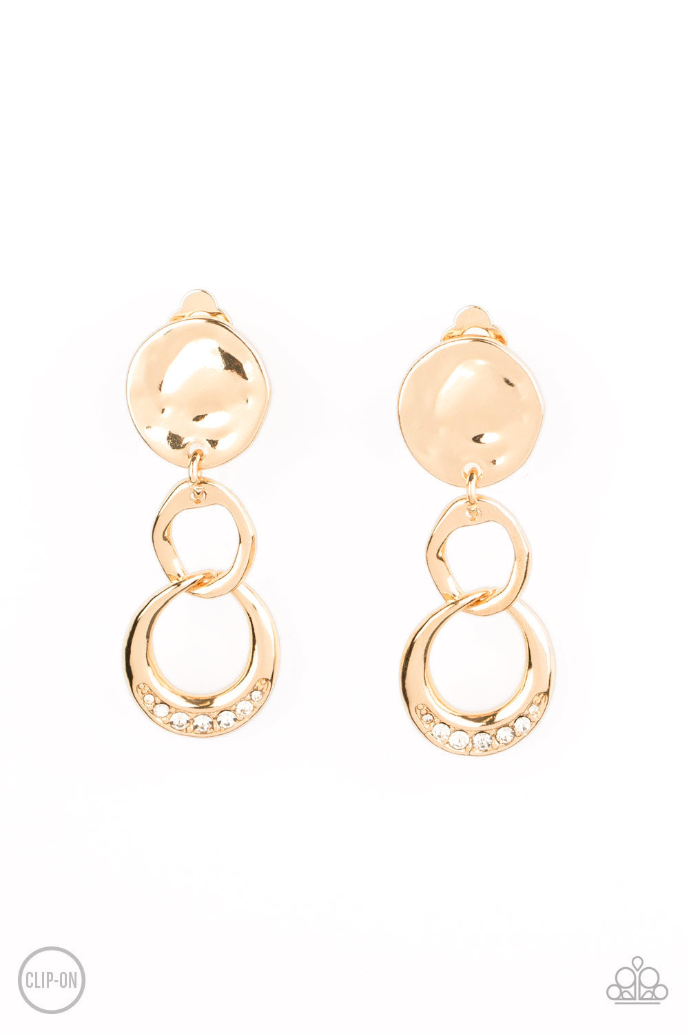 Reshaping Refinement - Gold - Paparazzi Accessories